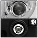 Chrome Light Bar Projector Headlights <br>05-07 Jeep Grand Cherokee