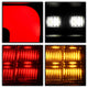 Version 3 Black Light Bar LED Tail Lights <br>99-04 Jeep Grand Cherokee
