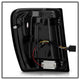 Version 3 Black Smoke Light Bar LED Tail Lights <br>99-04 Jeep Grand Cherokee