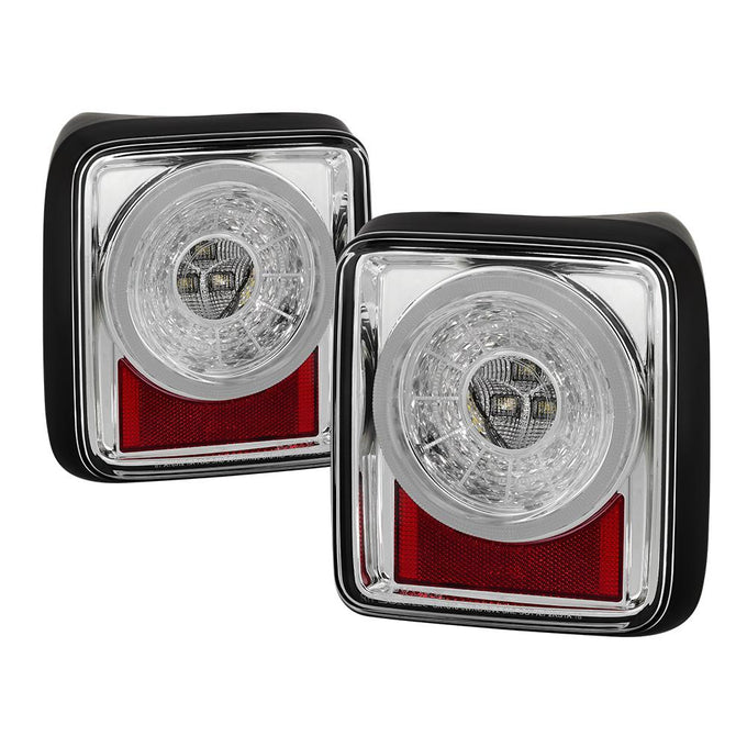 Chrome LED Tail Lights <br>19-20 Jeep Wrangler