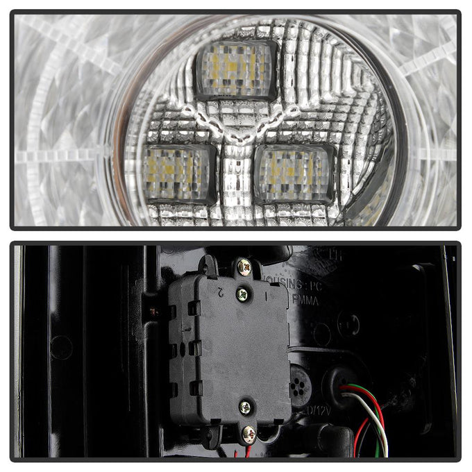 Chrome LED Tail Lights <br>19-20 Jeep Wrangler