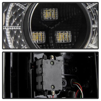 Black LED Tail Lights <br>19-20 Jeep Wrangler