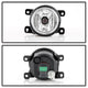 Clear OEM Fog Light W/OEM Style Switch <br>18-20 Honda Odyssey