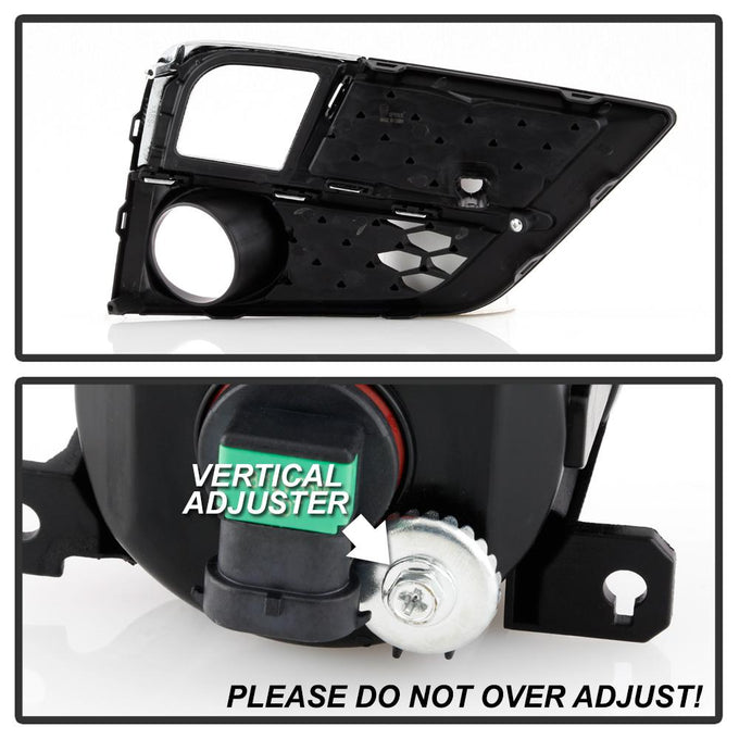 Clear OEM Fog Light W/OEM Style Switch <br>18-20 Honda Odyssey