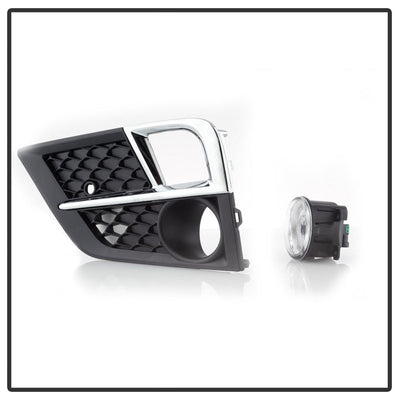 Clear OEM Fog Light W/OEM Style Switch <br>18-20 Honda Odyssey