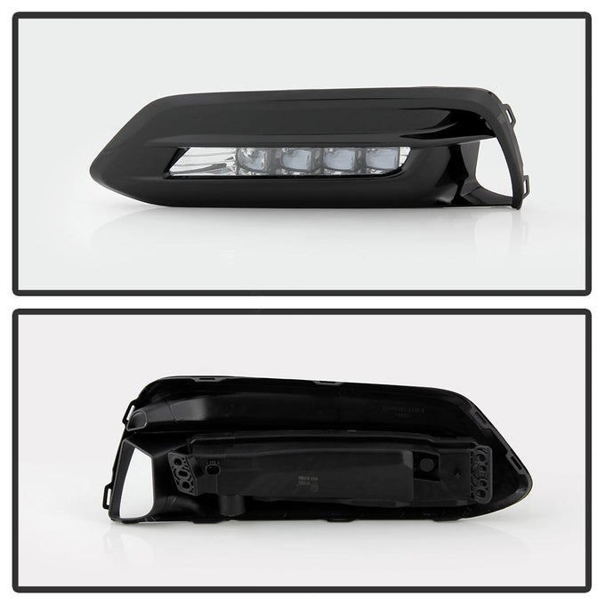 Clear OEM LED Fog Lights W/OEM Fit Switch <br>18-20 Honda Accord