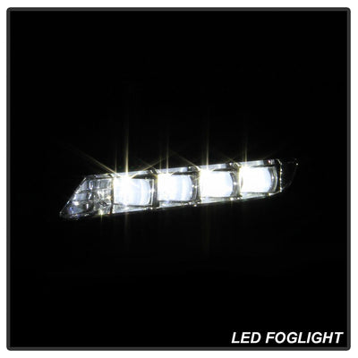 Clear OEM LED Fog Lights W/OEM Fit Switch <br>18-20 Honda Accord