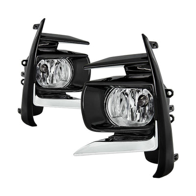 Clear OEM Fog Light W/OEM Style Switch <br>18-20 Toyota Sienna