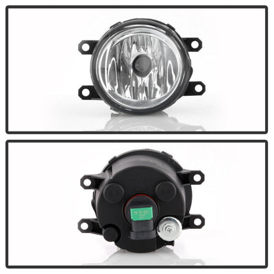 Clear OEM Fog Light W/OEM Style Switch <br>18-20 Toyota Sienna