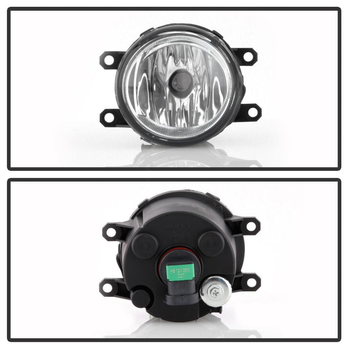 Clear OEM Fog Light W/OEM Style Switch <br>18-20 Toyota Sienna