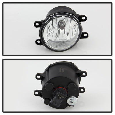 Clear OEM Fog Light W/OEM Style Switch <br>11-17 Toyota Sienna