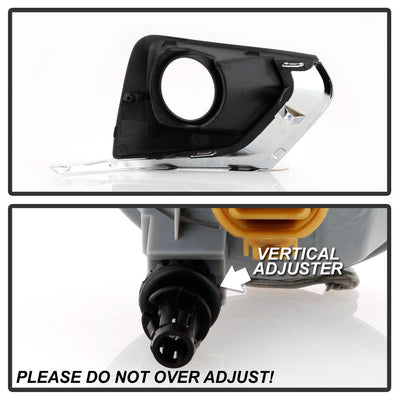 Clear OEM Style Fog Light w/Universal Switch <br>18-19 Chevrolet Traverse