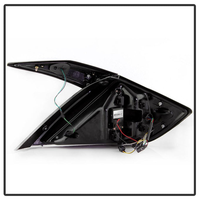 Black Smoke LED Tail Lights <br>16-19 Honda Civic