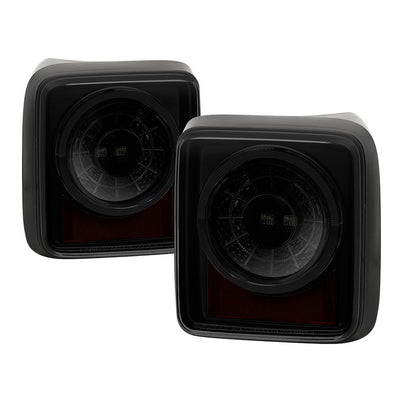 Black Smoke LED Tail Lights <br>19-20 Jeep Wrangler