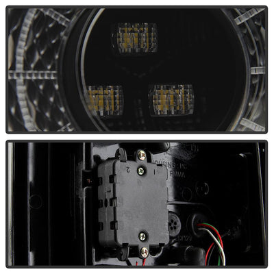 Black Smoke LED Tail Lights <br>19-20 Jeep Wrangler