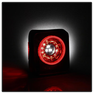 Black Smoke LED Tail Lights <br>19-20 Jeep Wrangler