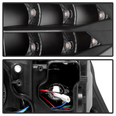 AFS Function Disable Black LED Turn Signal Projector Headlights <br>09-12 BMW 328i 335i M3 328i xDrive 335i xDrive