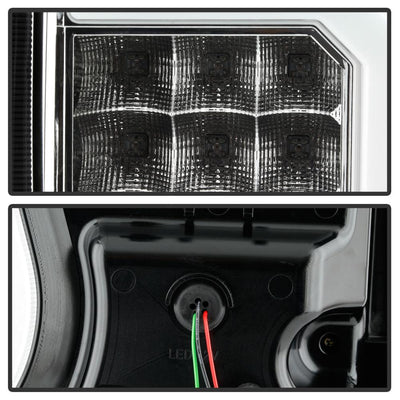 Chrome LED Tail Lights <br>04-09 Dodge Durango