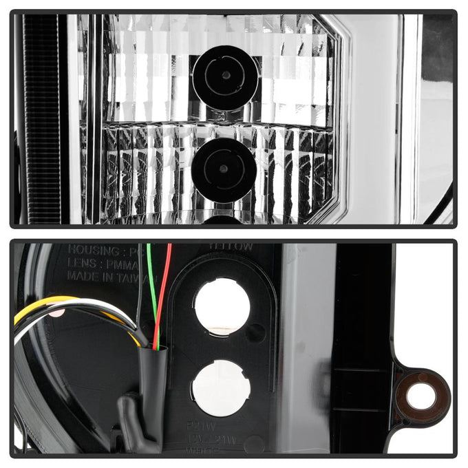 Chrome LED Tail Lights <br>04-09 Dodge Durango