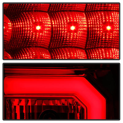 Chrome LED Tail Lights <br>04-09 Dodge Durango
