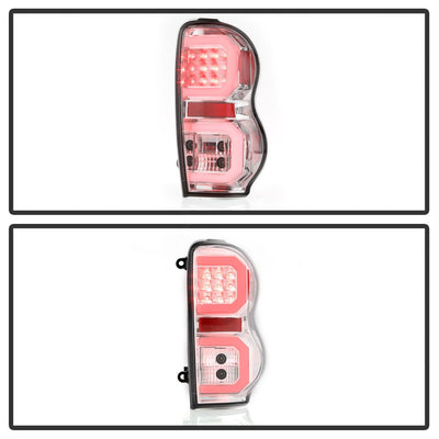 Chrome LED Tail Lights <br>04-09 Dodge Durango
