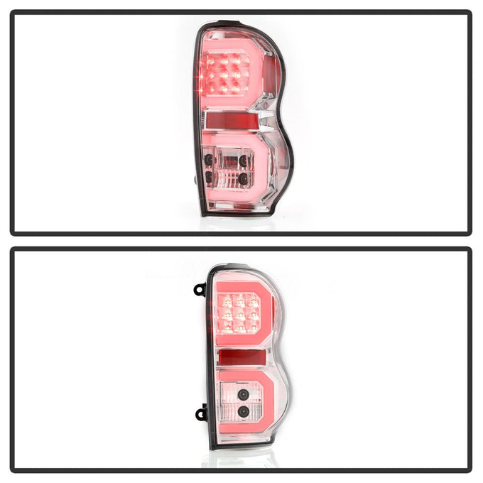 Chrome LED Tail Lights <br>04-09 Dodge Durango