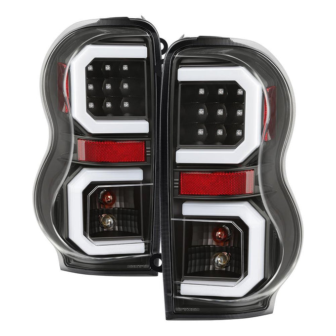 Black LED Tail Lights <br>04-09 Dodge Durango
