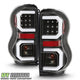 Black LED Tail Lights <br>04-09 Dodge Durango