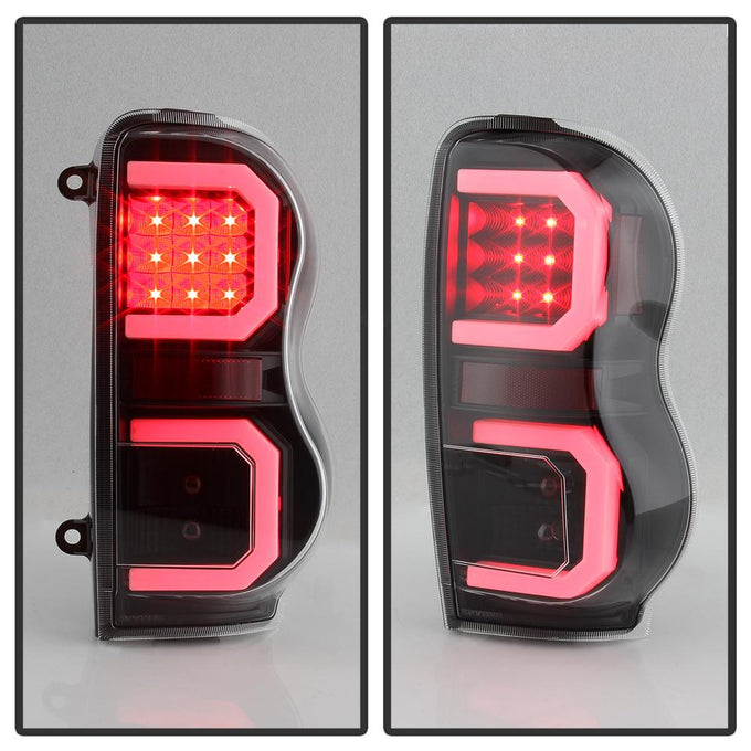 Black LED Tail Lights <br>04-09 Dodge Durango