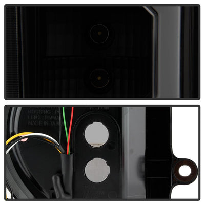 Black Smoke LED Tail Lights <br>04-09 Dodge Durango