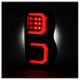 Black Smoke LED Tail Lights <br>04-09 Dodge Durango