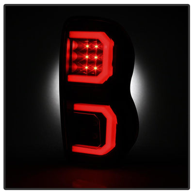 Black Smoke LED Tail Lights <br>04-09 Dodge Durango
