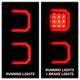 Black Smoke LED Tail Lights <br>04-09 Dodge Durango