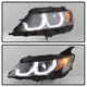 Black Projector Headlights <br>14-19 Chevrolet Impala