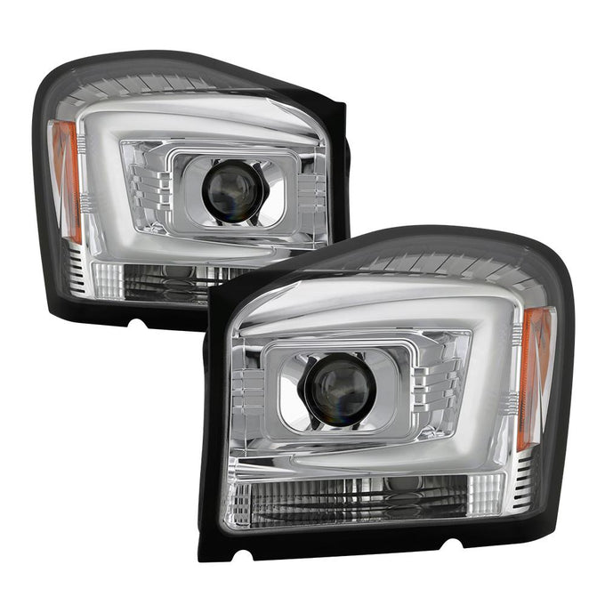 Chrome Projector Headlights <br>04-06 Dodge Durango