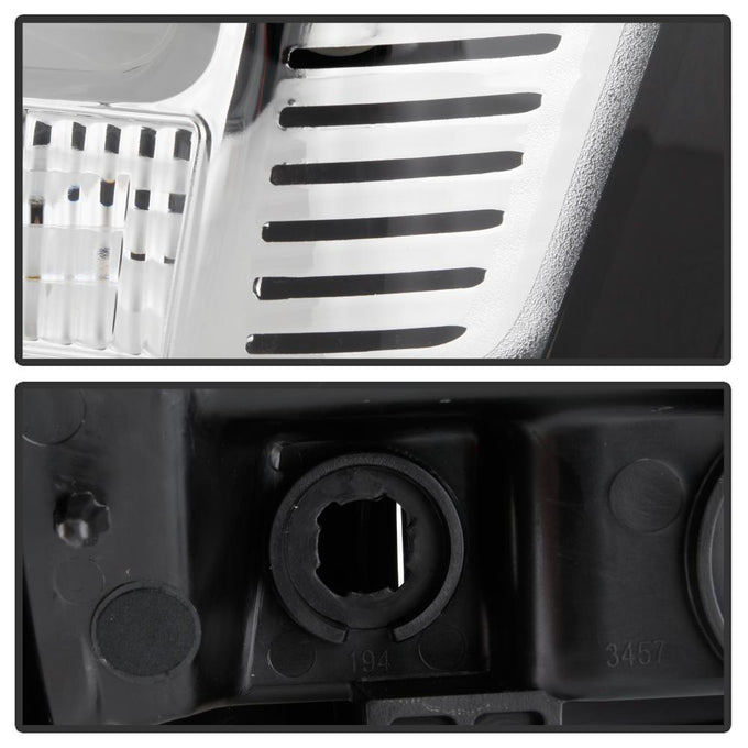 Chrome Projector Headlights <br>04-06 Dodge Durango