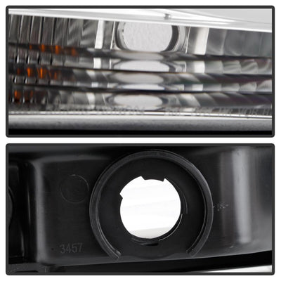 Chrome Projector Headlights <br>04-06 Dodge Durango