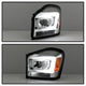 Chrome Projector Headlights <br>04-06 Dodge Durango