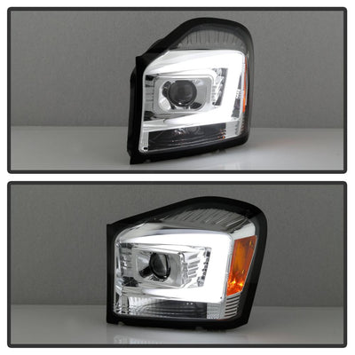 Chrome Projector Headlights <br>04-06 Dodge Durango