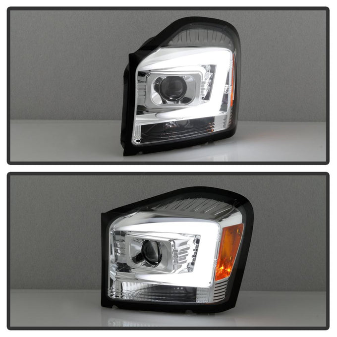 Chrome Projector Headlights <br>04-06 Dodge Durango