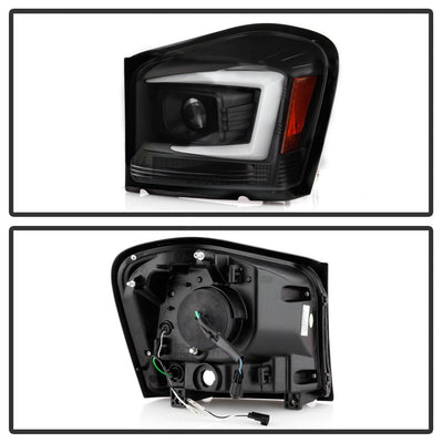 Black Projector Headlights <br>04-06 Dodge Durango