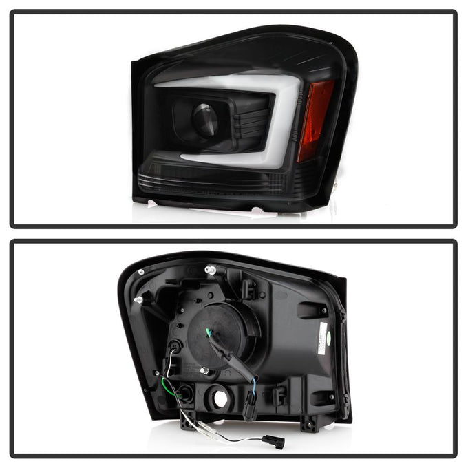 Black Projector Headlights <br>04-06 Dodge Durango