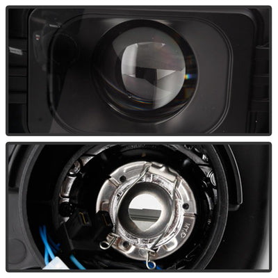 Black Projector Headlights <br>04-06 Dodge Durango