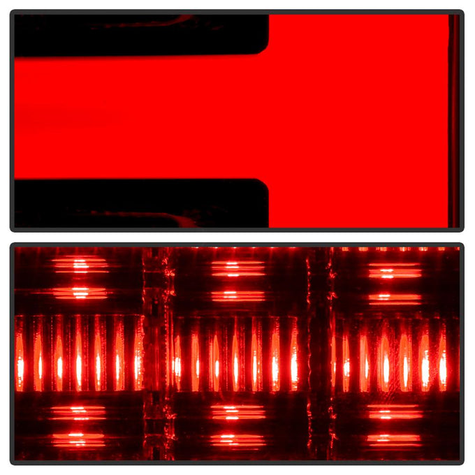 Black LED Tail Lights <br>07-10 Jeep Grand Cherokee