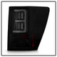 Black Smoke LED Tail Lights <br>07-10 Jeep Grand Cherokee
