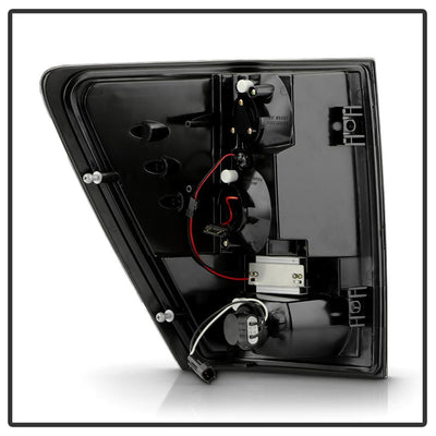 Black Smoke LED Tail Lights <br>07-10 Jeep Grand Cherokee
