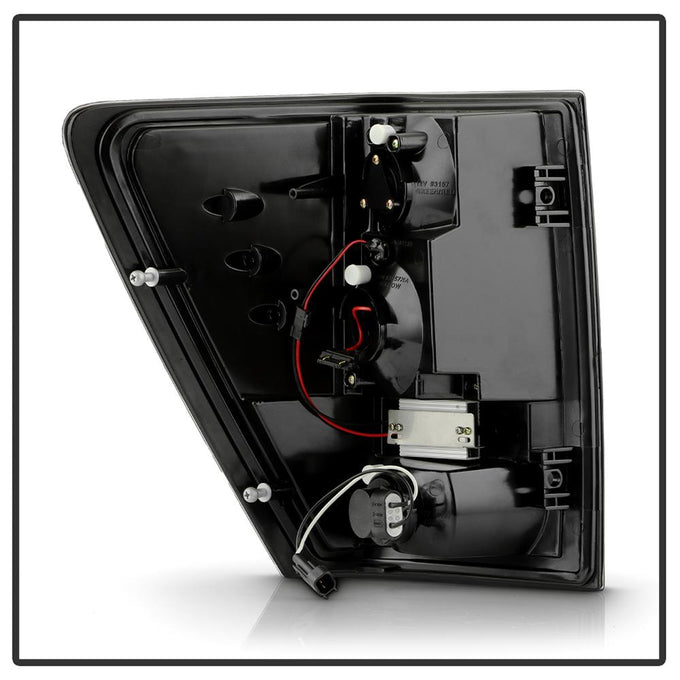 Black Smoke LED Tail Lights <br>07-10 Jeep Grand Cherokee