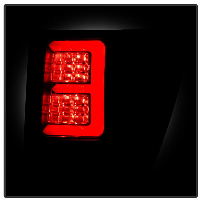 Black Smoke LED Tail Lights <br>07-10 Jeep Grand Cherokee