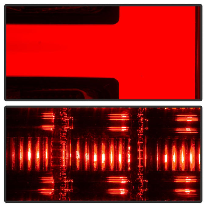 Black Smoke LED Tail Lights <br>07-10 Jeep Grand Cherokee