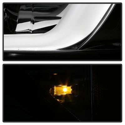 Light Bar Chrome Projector Headlights <br>06-07 Chevrolet Monte Carlo 06-13 Chevrolet Impala